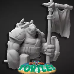 $2.99Tortle Adventurer 03 Miniature - Pre-Supported