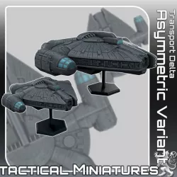 $2.99Transport Delta Asymmetric Variant Tactical Miniatures