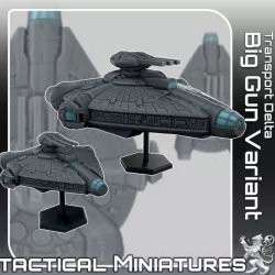 $2.99Transport Delta Big Gun Variant Tactical Miniatures