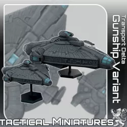 $2.99Transport Delta Gunship Variant Tactical Miniatures