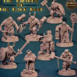 $25.00The Dwarfs of The Dark Deep - COMPLETE PACK