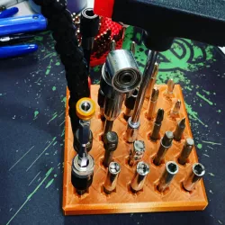 25X Hex Bit Stand