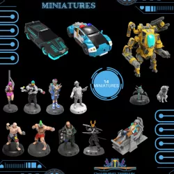 $27.99Cyberglow City Cyberpunk Miniatures