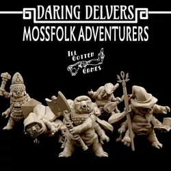 $3.00Daring Delvers: Mossfolk Adventurers