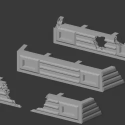 $3.00Sci-fi Low Walls