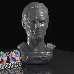 $3.50Henry Cavil - Superman - A DC Comics Inspired head bust/wall hanging