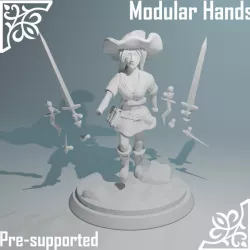 $3.50Rogue Female - Modular Hands
