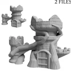 $3.50Wizard Tower - 2 Versions (2 Files)