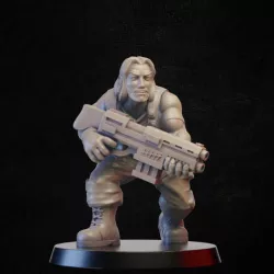 $3.80Soldier sneaking with gun