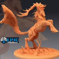 $3.90Deer King Mount / Mythical Forest Animal / Legendary Stag