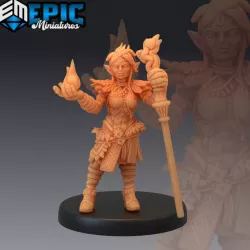$3.90Elf Druid / Player Character / Wizard Staff Fire