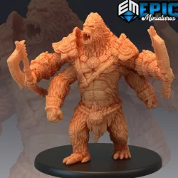 $3.90Four Armed Gorilla Tribe Silverback / Ape Monster Kong / Classic Forest Encounter