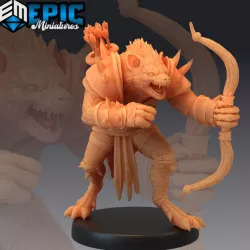 $3.90Gnoll Archer Aiming / Hyena Hybrid Bow & Arrow / Classic Monster