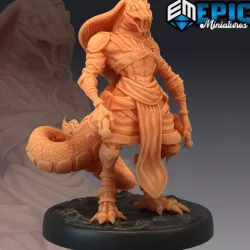 $3.90Serpentfolk Warrior / Snake Folk Fighter / Desert Encounter