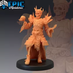 $3.90Skeleton Army - Wizard King / Skull Sorcerer / Undead Necromancer