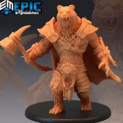 $3.90Werebear Lord Hammer / Bear Man Hybrid / Dire Beast / Forest Creature