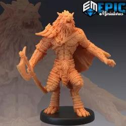 $3.90Werewolf Alpha / Man Wolf Axe Warrior / Lycanthrope Lord