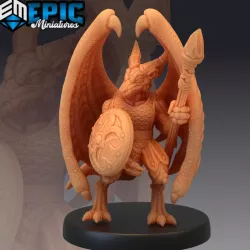 $3.90Winged Kobold Spear & Shield / Dragon Servant / Dragonkin Warrior