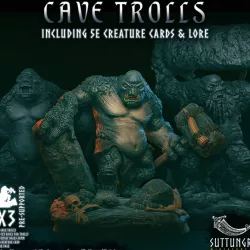 $3.993x Cave Trolls - Pre-Supported