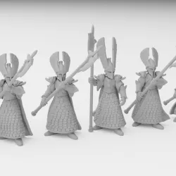 $3.99Phoenix Guard Elven Miniatures (28mm, modular)