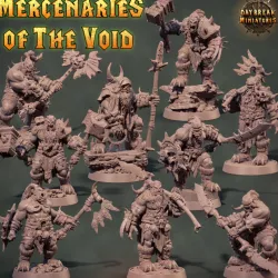$30.00Orcs - Mercenaries of the Void - COMPLETE PACK