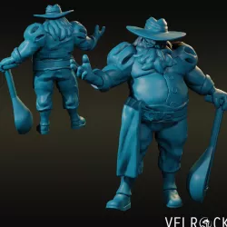$4.00Big Bearded Bard with Lute (Male)
