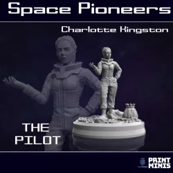 $4.00Charlotte Kingston Character - Space Pilot - Space Pioneers Collection