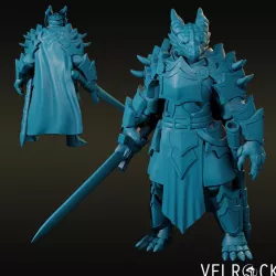 $4.00Dragonborn Knight with Longsword (Male)