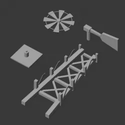 $4.00Early American Windmill
