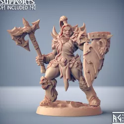 $4.00Frostmetal Clan Orc - Modular G (lady)