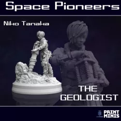 $4.00Niko Tanaka Character - Space Geologist - Space Pioneers Collection