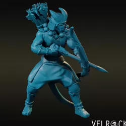 $4.00Tiefling Samurai Archer (Male)
