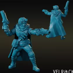 $4.00Young Male Gunslinger with Dual Cannons (SUPPORTED)
