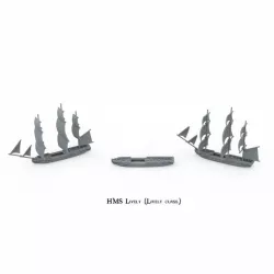 $4.50HMS Lively (Lively class)