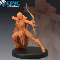 $4.90Amazon Archer Warrior / Female Barbarian / Forest Wildling Encounter