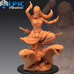 $4.90Dao Magic / Earth Elemental Genie / Oriental Female Djinn