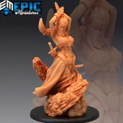 $4.90Dao Summoning / Earth Elemental Genie / Oriental Female Djinn