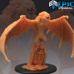 $4.90Giant Bat Gravestone / Blood Monster / Flying Animal / Vampire Creature