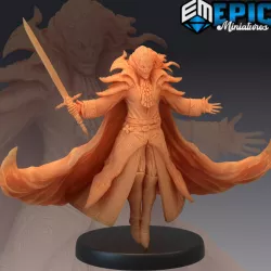 $4.90Vampire Lord / Human & Monster Form / Gothic Boss / Sword