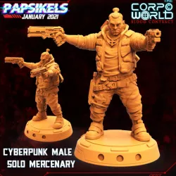 $4.99CYBERPUNK MALE SOLO MERCENARY