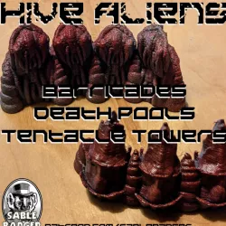 $4.99Hive Alien - Death Pools, Tentacle Towers, and Barricades