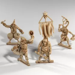 $4.99Orc Thug Command Group