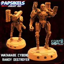 $4.99WATANABE CYBORG RANDY DESTROYER