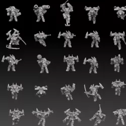 $5.00Astroknight Rocketmen Megapack