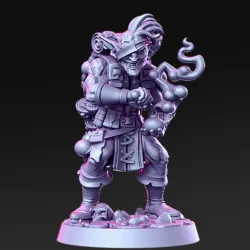 $5.00Baznazz - Goblin Alchemist - 32mm - DnD
