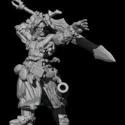 $5.00Cona-He, Son of Bar-Eon, Human Barbarian