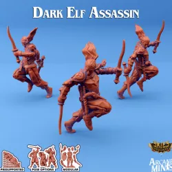 $5.00Dark Elf Assassin - Artificer Guilds