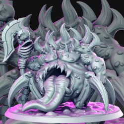 $5.00Deathmaw - Demon - 32mm - DnD