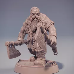 $5.00Petri ”Red Axes” Redhalla - The Dwarfs of The Dark Deep