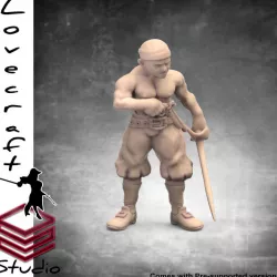$5.00Pirate Ruffian - Lovecraft Pirates Collection